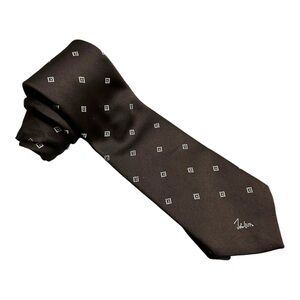 John Weitz Men’s Brown Neck Tie‎
